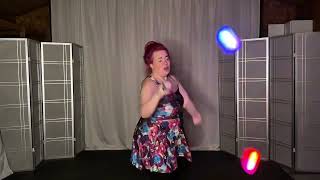 Poi Dance pwdr Blu (feat. Brother) 20250503 #poi #PoiSpinning #PoiDance #FlowArts #PoiTutorial