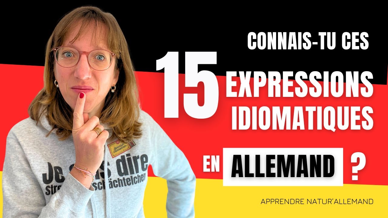 🇩🇪  Connais-tu ces 15 expressions idiomatiques en allemand ?