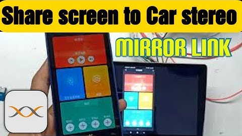 Mirror link for stereo using wifi and Phonelink App || Full Video || - [Step by Step]