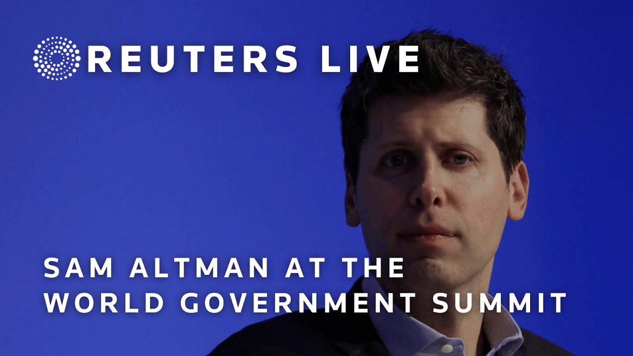 LIVE: Sam Altman, CEO of OpenAI, addresses the World Government Summit | REUTERS – Video