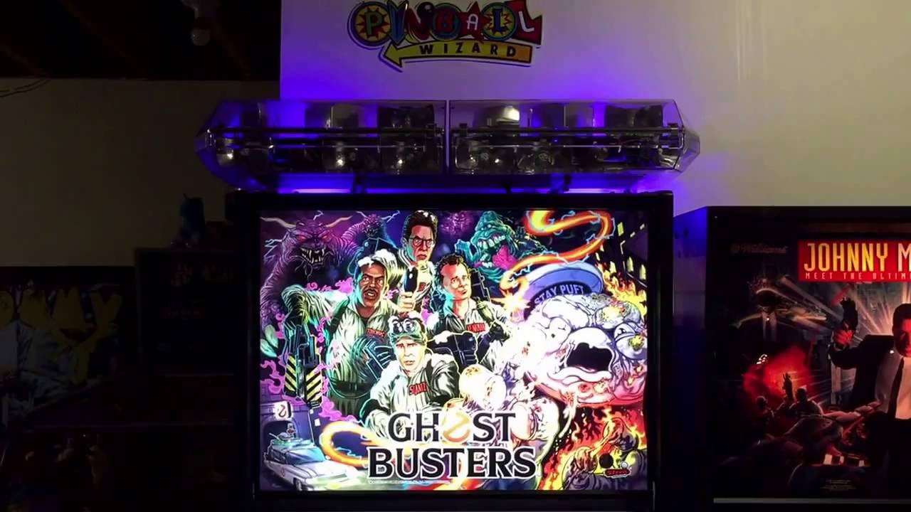 Ghostbusters pinball home built topper hooked up YouTube