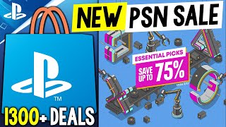 MASSIVE NEW PSN SALE! PSN ESSENTIAL PICKS SALE 1300+ Deals (NEW PlayStation Game Deals 2024)