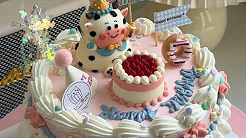 Immersive cake making/6-inch retro popular cake recommended Birthdays should have a sense of ritual