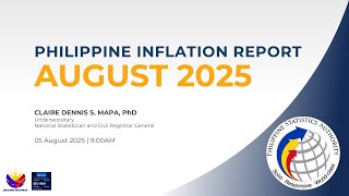 Press Conference On The August 2025 Inflation 05 September 2025