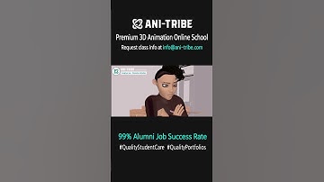 Ani-Tribe Student 3D Maya Animation Showcase  #SHORTS #3danimation  #animationschool #animator