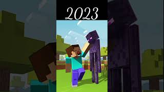 Minecraft Enderman evolution 😎 #minecraft #shorts #herobrine screenshot 3