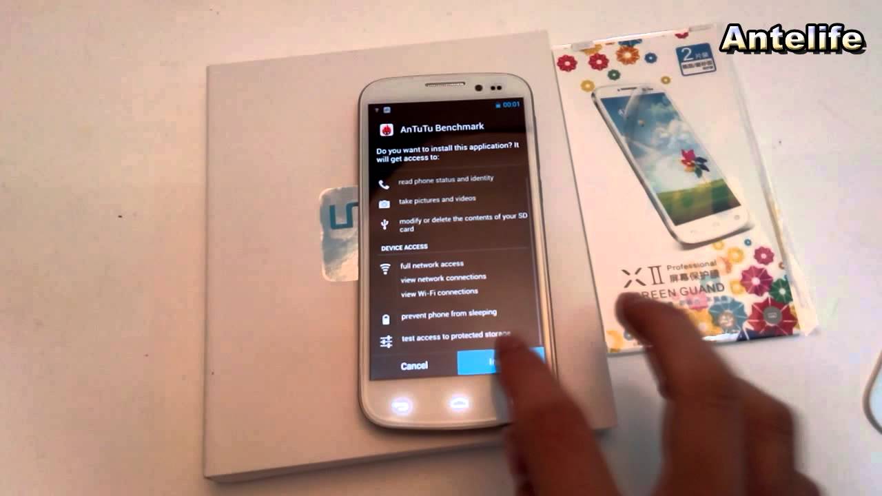 Antelife.com----------UMI X2 Turbo Test Scores MTK6589T Performance Scores