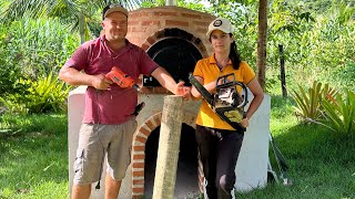 Dia de turbinar a área do forno Iglu