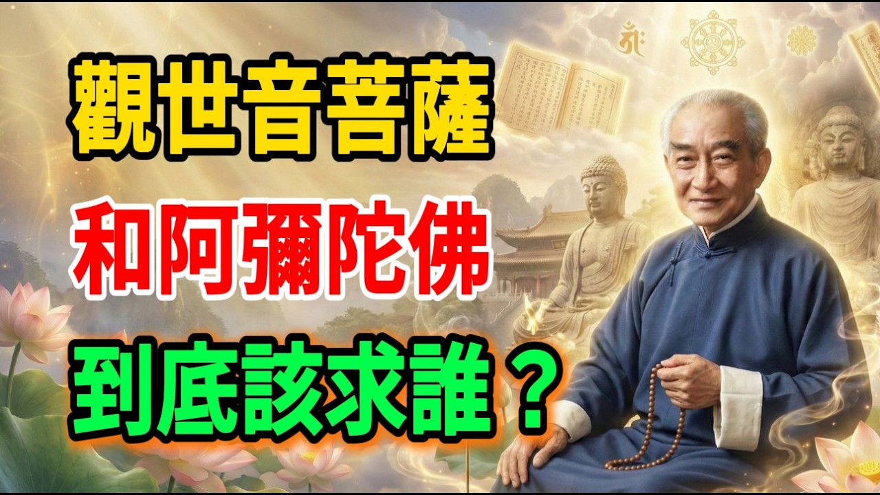 南懷瑾：拜佛求財為何越求越窮？揭秘阿彌陀佛與觀世音菩薩的驚人真相！#南懷瑾 #佛學 #因果 #佛法智慧 #佛教文化 #修心修行 #觀世音菩薩 #南無阿彌陀佛
