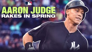 Aaron Judge On Fire at Spring Training (6 HRs)