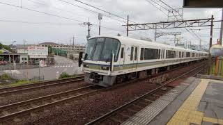 JR西日本 琵琶湖線 普通電車 8K撮影