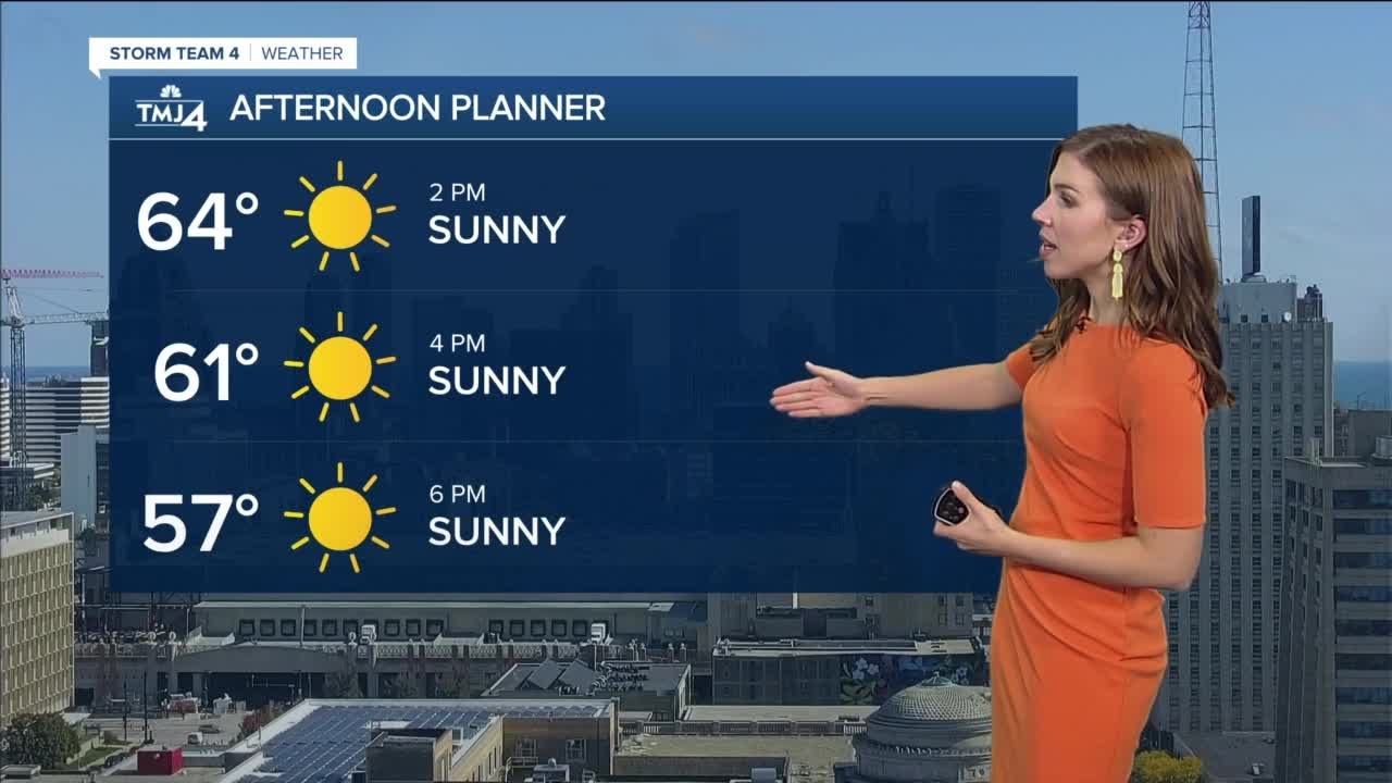 Beautiful Monday with highs in the 60s - YouTube