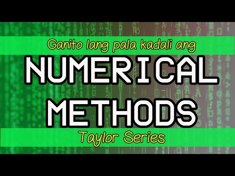 Video: Ano Ang Taylor Series