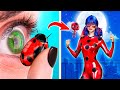 I Was Adopted by Lady Bug! How to Become Miraculous Ladybug!