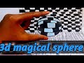 3d magical sphere drawing by sushmi