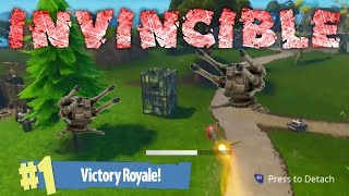How to be INVINCIBLE While Using the Guided Missile Launcher!! (Fortnite Battle Royale)