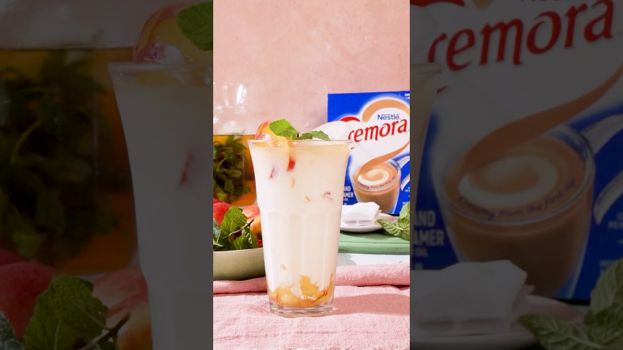 Peaches 'N' Cream Iced Tea