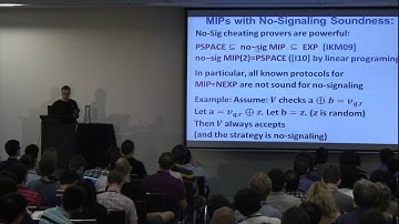 Ran Raz: How to Delegate Computations: The Power of No-Signaling Proofs