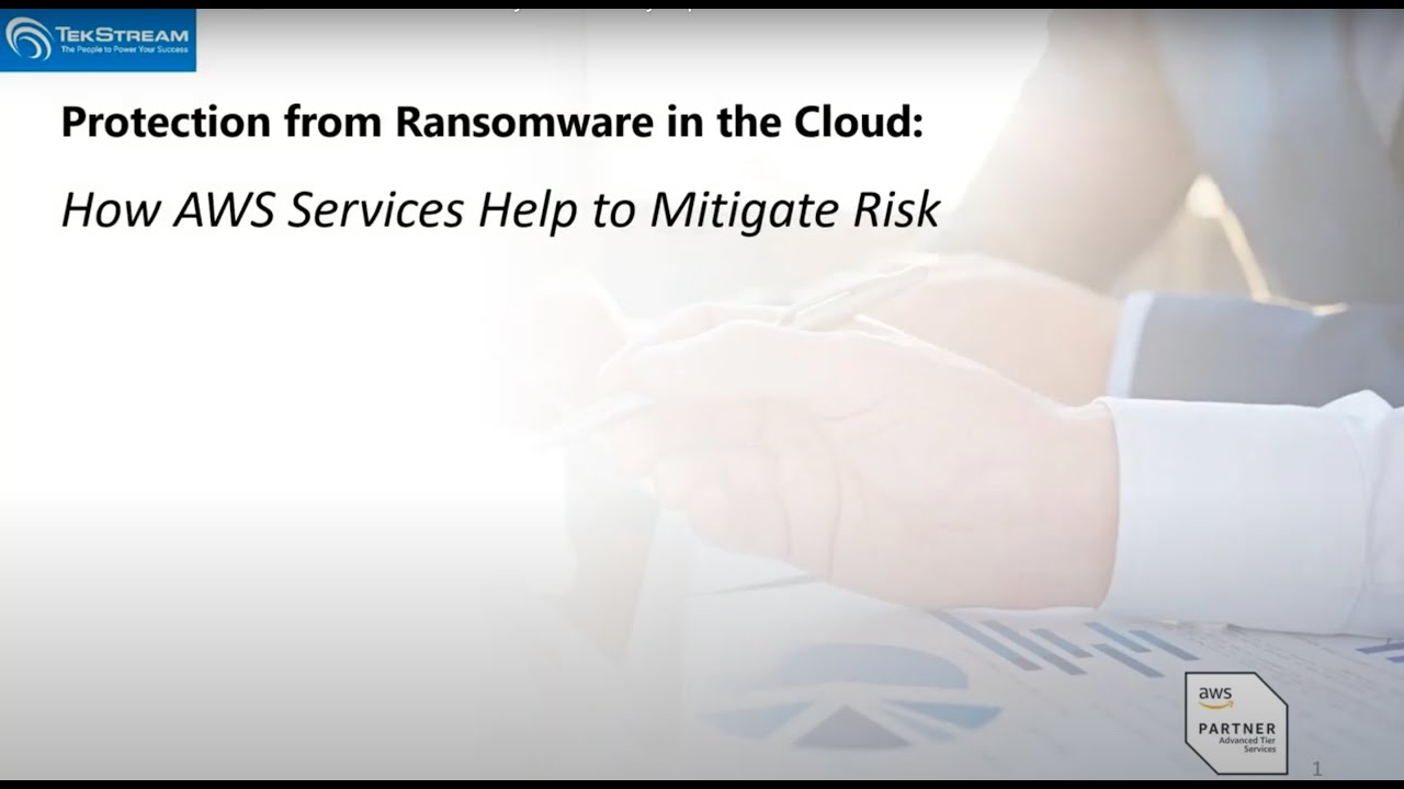 Protection from Ransomware in the Cloud - YouTube