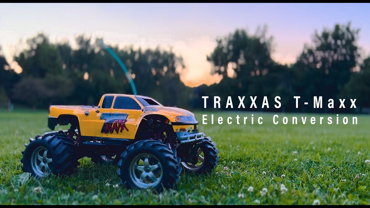 TRAXXAS T-Maxx 1999 - RC Monster Truck Repair and Conversion to Electric