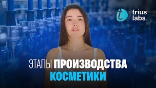 Этапы производства косметики