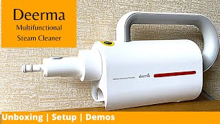 Deerma Multifunctional Steam Cleaner | Unboxing | Setup | Demos