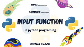 #9 Input function | python I/O| python programming Details