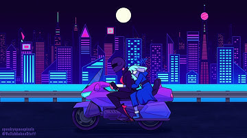 late night drive (short parallax animation)
