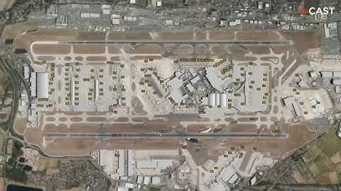 CAST Aircraft - Simulation of London Heathrow Airport (LHR)