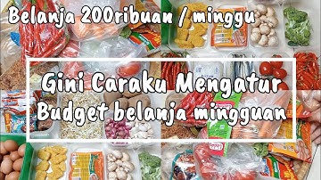 Caraku Mengolah Menu Agar Hemat‼️Food Preparation Belanja Mingguan 212 Ribu‼️