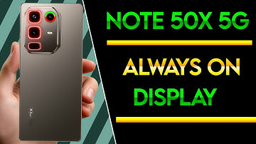 Infinix Note 50x 5g always on display setting | How to on always on display in infinix note 50x