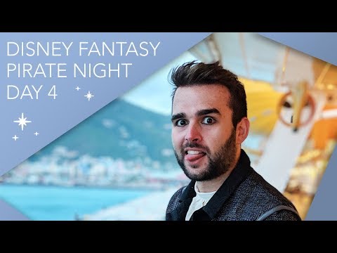 Tortola x Pirate Night | Day 4 | Disney Cruise Line Vlog | January 2019 | Adam Hattan