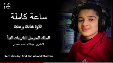 نصف ساعة من اجمل التلاوات بصوت الطفل عبدالله أحمد شعبان | سورة الملك النازعات النبأ المزمل مكرر