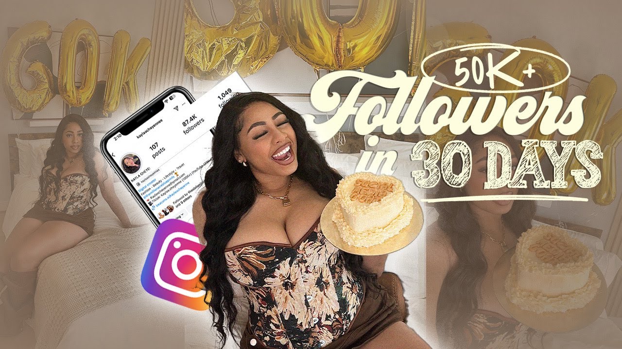 HOW TO GROW ON INSTAGRAM IN 2025! | 50K+ FOLLOWERS IN 30 DAYS 🤯 | 3O ...