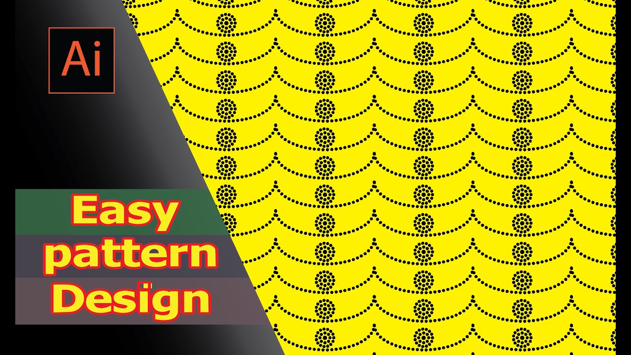How to Create a Star Pattern Design Using the Ellipse Tool in Adobe Illustrator
