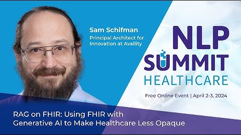 RAG on FHIR: Using FHIR with Generative AI to Make Healthcare Less Opaque
