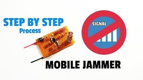 4g signal jammer 🚫  network jammer 🚫 mobile signal block circuit 🚫 how to make a signal jammer