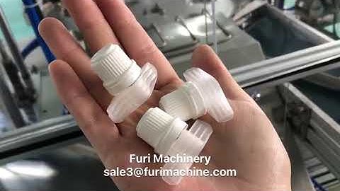 Automatic Doy Pack Cap Spout Assembly Machine