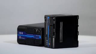 Sony BPU form factor camera batteries from IDX