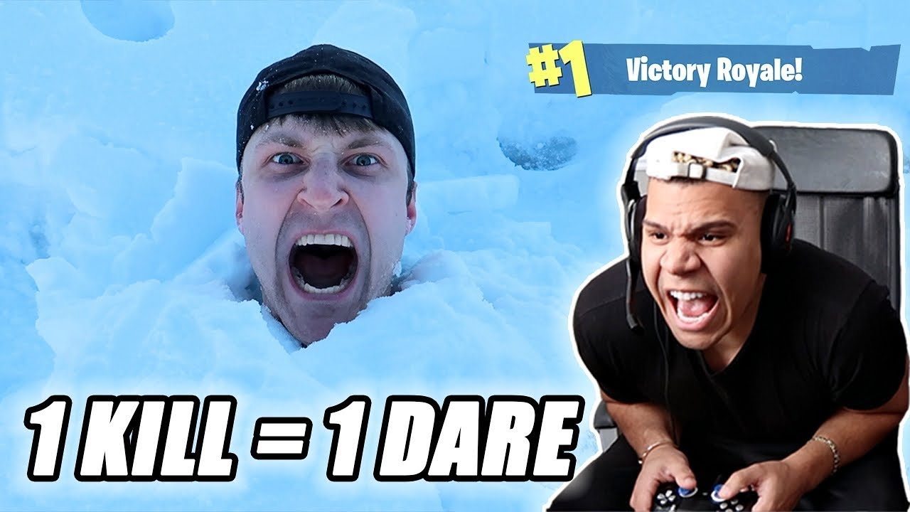1 kill 1 dare ft wolfie fortnite battle royale fortnite roulette dare mobile battle - dare fortnite