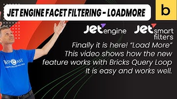 JetEngine Facet Filtering Load More Feature