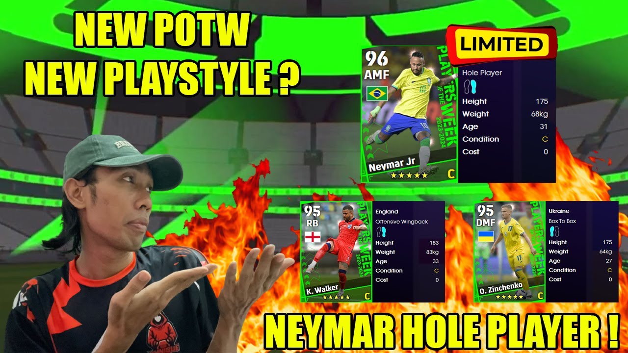 KONAMI KELUARKAN CARD NEYMAR HOLE PLAYER ! SEMUA PLAYER EFOOTBALL AKAN TARGET NEYMAR ?