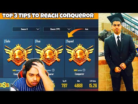 World's Most TRIPLE Conqueror Fragger Mr Spike BEST Moments in PUBG Mobile