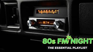 80s Car Radio Cruise 🚘 Vintage Interior & Calm Night Ride Vibes screenshot 4