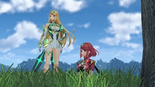 Pyra And Mythra Want To Be Together With Rex Xenoblade Chronicles 2 Cutscene Nintendo Switch