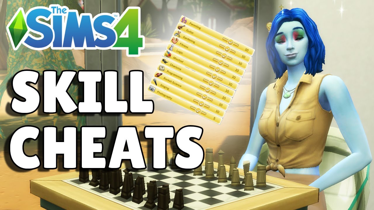 The Sims 4 Level Up Skills Cheat 