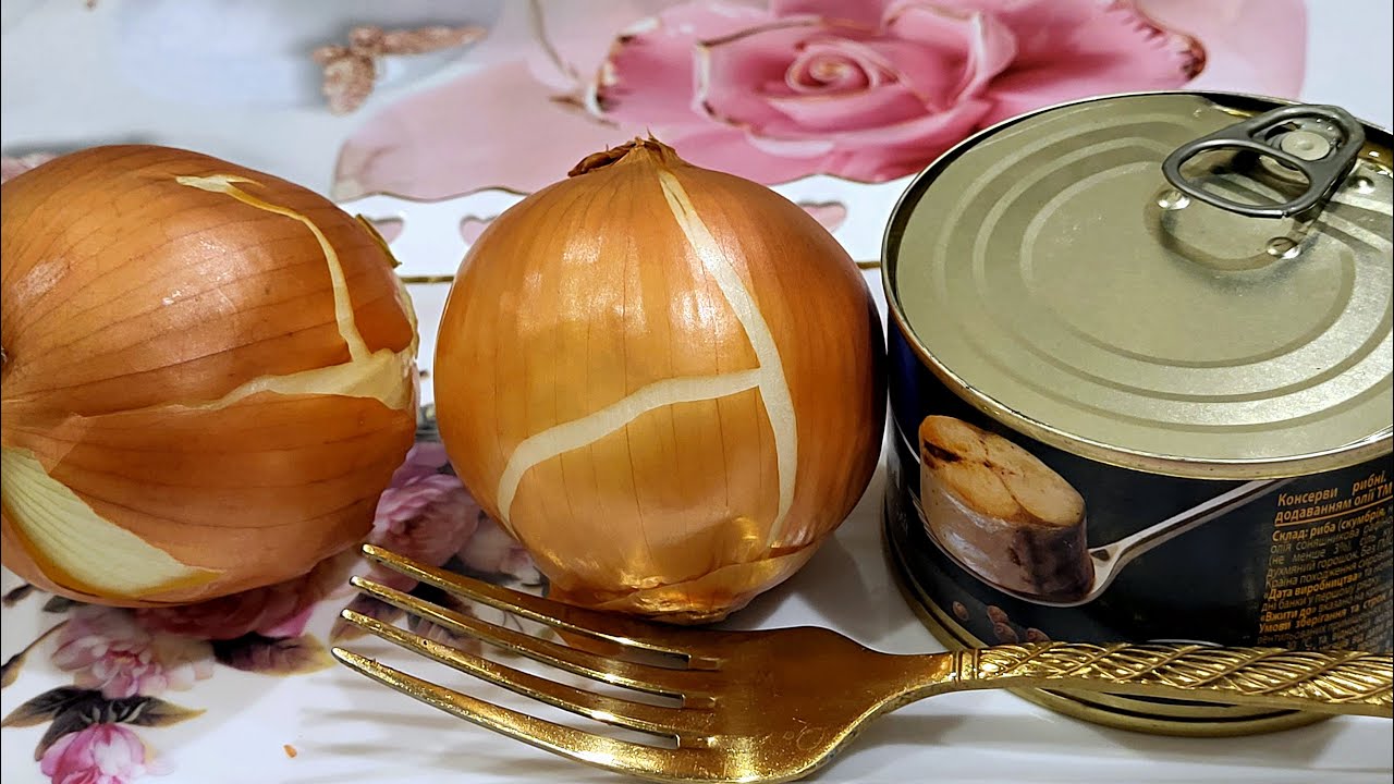 БЕРУ БАНОЧКУ КОНСЕРВИ ТА ЦИБУЛЮ. Дуже Смачна Страва із Простих Продуктів!
