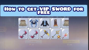HOW TO GET FREE VIP SWORD IN SKYBLOCK BLOCKMAN GO