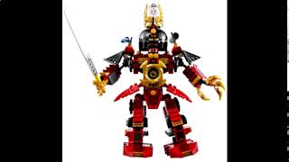 lego ninjago огненный робот кая 70615
