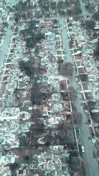 Epic Drone Footage: The Devastation of Altadena's Eaton Fire Unveiled ...